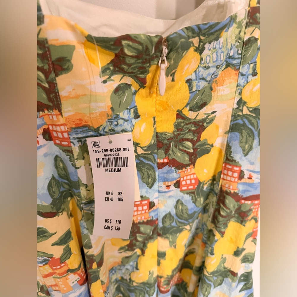 NWT Abercrombie and Fitch Mila Stretch Midi Dress - Picture 5 of 6